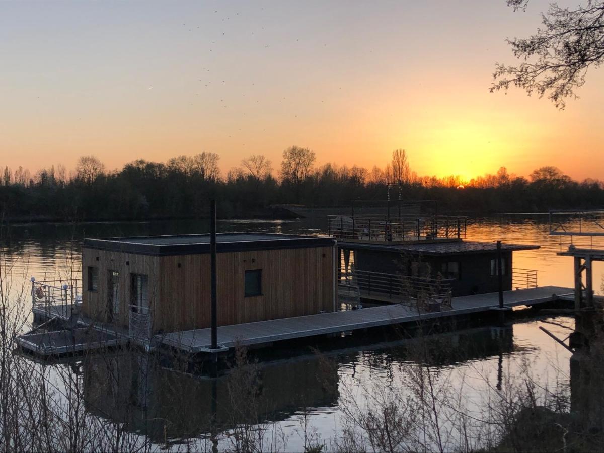 Seinehouse - Maison Flottante Vaux-Sur-Seine Eksteriør billede