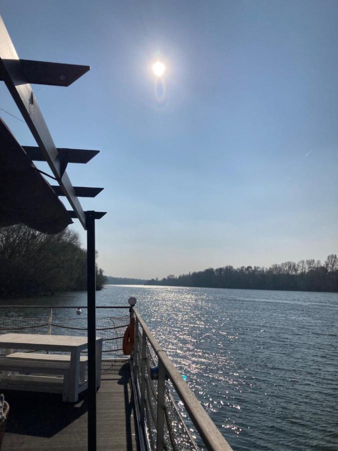 Seinehouse - Maison Flottante Vaux-Sur-Seine Eksteriør billede